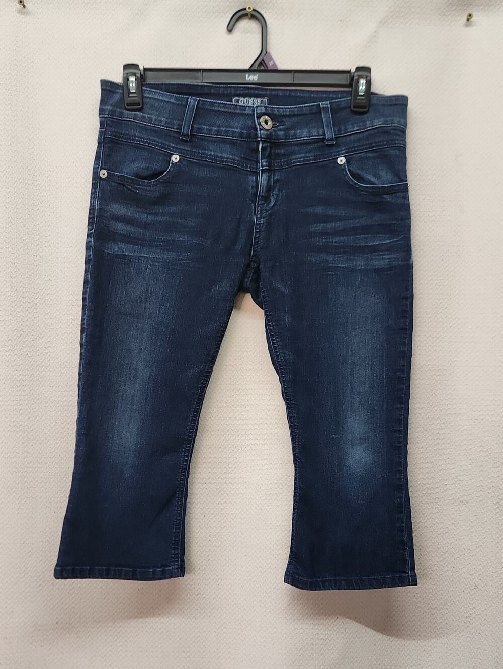 Guess Women’s Dark Blue Denim Capri Pants